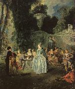 Fetes Venitiennes Jean-Antoine Watteau